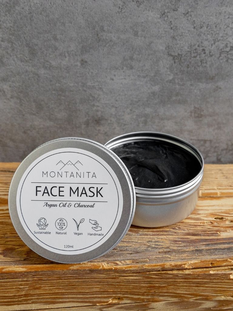 Natural Charcoal Face Mask 120ml