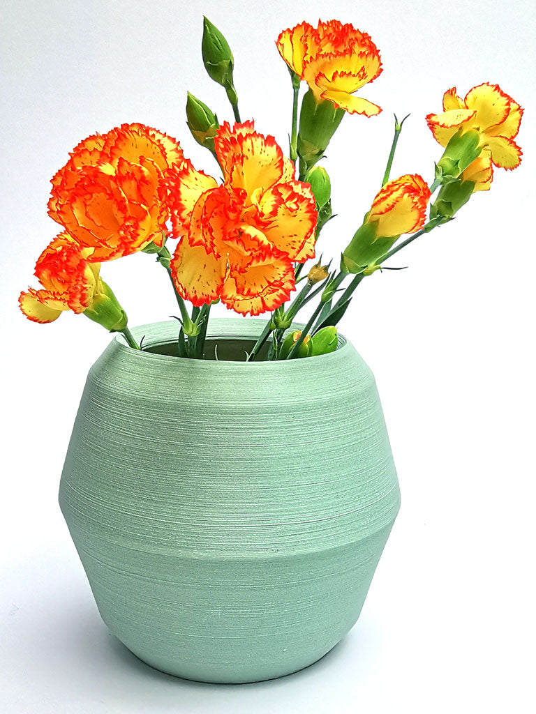 Keramik-Vase "frida mint"