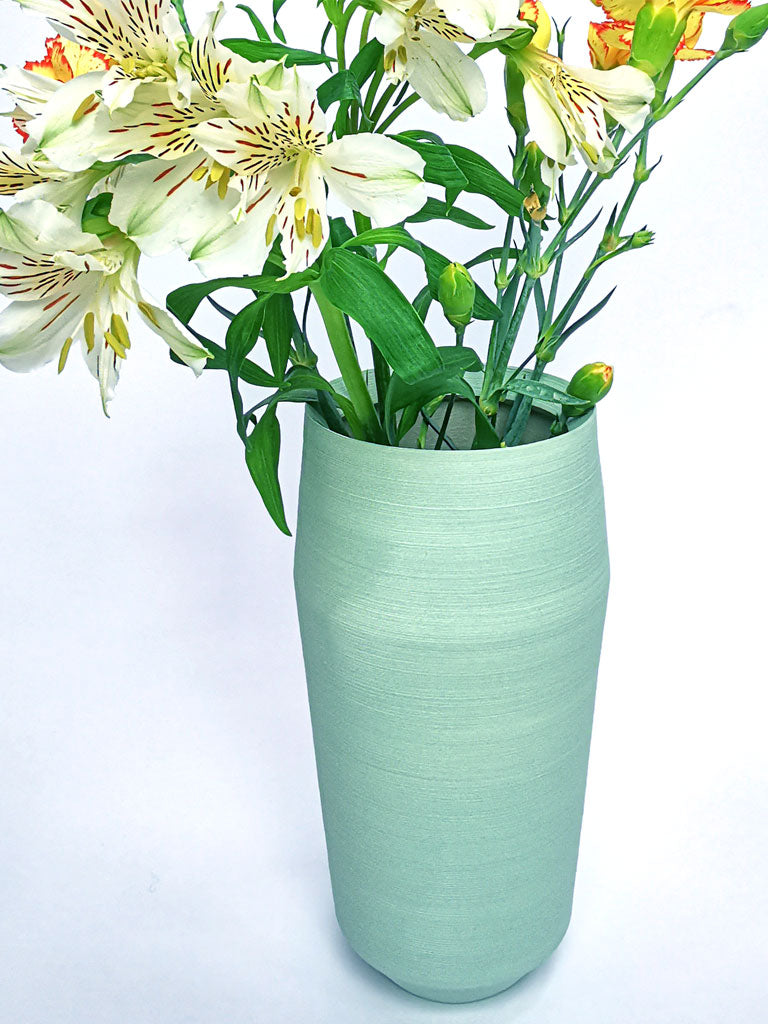 Keramik-Vase "levi mint"