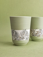 Keramik-Tasse "alma art jungle"