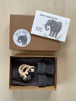 Geschenkset Booties - Elefant