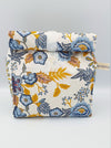 Lunchbag / Wetbag Mohnblume weiss