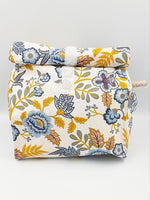 Lunchbag / Wetbag Mohnblume weiss
