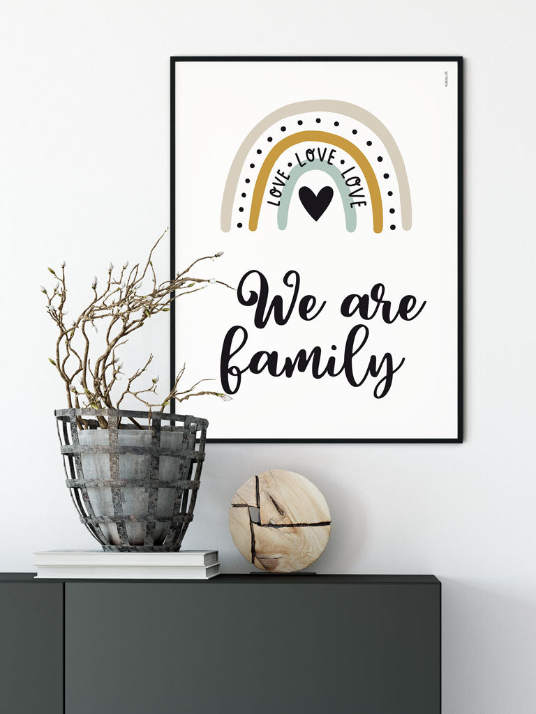 Poster We are family