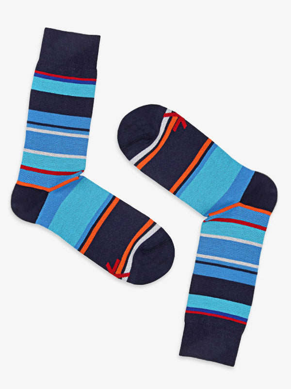 PAAR Socken VELOCITY BLUE - Nachhaltig hergestellte Socken
