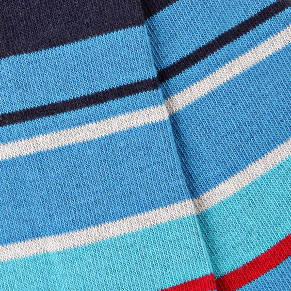 PAAR Socken VELOCITY BLUE - Nachhaltig hergestellte Socken Detail